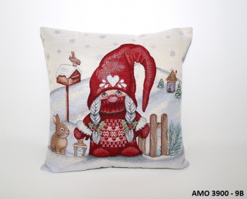 AMO 3900 Jacquard Christmas Cushion Design 9B