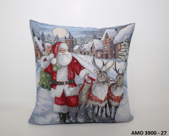 AMO 3900 Jacquard Christmas Cushion Design 27