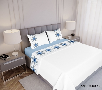 AMO 6000 - Digital Printed Cotton Bed Set - 12