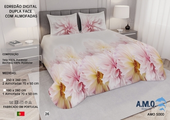 2 Side Digital Printed Summer Quilt - AMO 5000 - 26