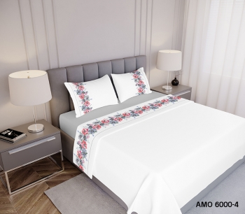 AMO 6000 - Digital Printed Cotton Bed Set - 4