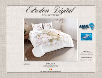 AMO 1900 - Digital Printed Summer Quilt with Pillowcases - 28