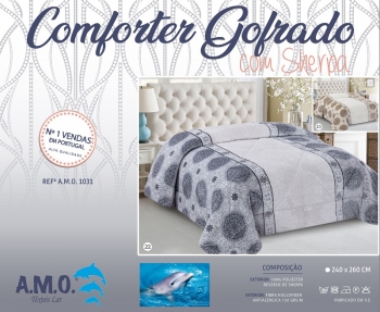 AMO 1031 - Embossed Comforter