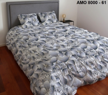 AMO 8000 - Digital Printed Edredon with Sherpa and pillowcases - 61