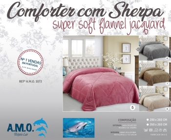 AMO 1072 - Comforter com Sherpa